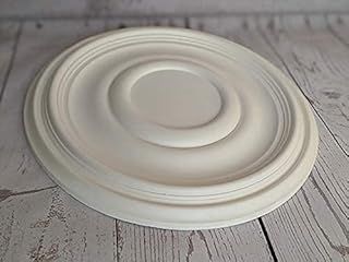 Plaster Ceiling Rose Plain Victorian 15" / 390mm