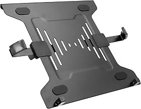 Mount-It! Laptop VESA Mount Arm | Vented Notebook Holder | Tray Clamp for Monitor Stand 75mm & 100mm VESA