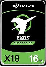 Seagate Exos X18 Enterprise 16TB HDD, CMR 3.5" Hyperscale SATA 6GB/s, 7200rpm, 512e, 4Kn Fast Format, Low Latency with Improved Caching, Model No.: ST16000NM000J (Refurbished)