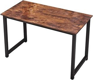Panana Industrial Dining Table for 4 People, Kitchen Table Dining Room Table for Small Apartment, 120cm x 60cm x 74cm (Black)