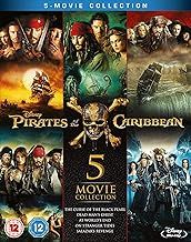Disney's Pirates of the Caribbean 1-5 (Blu-ray) [2017] [Region Free]