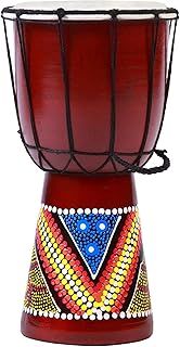 30cm Djembe Drum Bongo Colourfully Painted Children's Drum Handmade