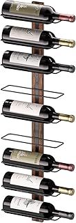 B4Life Wine Rack Wall Mounted,Wall mounted wine rack, Wall Wine Rack for 9 Wine Bottles Wood Wine Racks for Wall, Wine Holder Wall Mounted Wine Bottle Racks for Kitchen,Dining Room,Bar