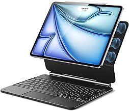 ESR for iPad Air 13 Inch Case Keyboard M4/M3/M2 (2026/2025/2024) & iPad Pro 12.9 inch (6th/5th/4th/3rd) Magic Keyboard, Easy-Set Floating Cantilever Stand, Precision Trackpad, Rebound Series, Black