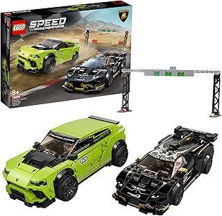 LEGO 76899 Speed Champions Lamborghini Urus ST-X & Huracán Super Trofeo EVO Race Cars Toys Set for 8 Years Old