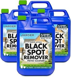 4 x 5L Patio Cleaner Black Spot Remover for Patios, Paving, Driveways & More