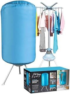 Vivo Technologies Portable Fast Drying Electric Clothes Dryer Heated Indoor Home Dorms Buddy Hot Air Airer Machine Dri Suitable for All Fabrics Drier