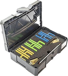 Systainer Edition - Woodworking & Carpentry Jigs Set with tool box and accessories - Scribe Like a Pro and Mark Perfect Scribe Lines, Easier, Smarter and Safer