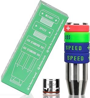 Big Crazy Golf Swing Speed Trainer Adjustable,Training Equipment Three Weight Configuration Options, Golf Tempo Training Aids Connect Your Clubs for Callaway Taylormade Ping Titleist PXG