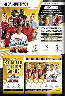 TOPPS Mega Multipack Match Attax Cards Ucl 24-25