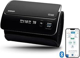 OMRON EVOLV Wireless Upper Arm Blood Pressure Monitor for Home Use - Clinically Validated Blood Pressure Machines for Pregnancy - Automatic Heart Rate Monitor and BP Cuff Kit with Cuff 22-42cm