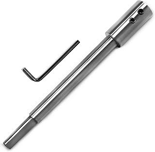 ASNOMY 6-11/16Inch Extra Long Forstner Bit Extension for Adding Over 5-3/8 inches of Drilling Depth to Your 2/5" Round or Hex Shafts Forstner Bit