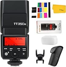 Godox TT350S TTL Camera Flash Speedlite for Sony 2.4G HSS 1 / 8000s GN36 Compatible for Sony Mirrorless Digital Camera