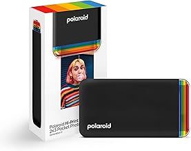Polaroid Hi-Print - 2nd Generation - Bluetooth Connected 2x3 Pocket Photo, Dye-Sub Printer - Black