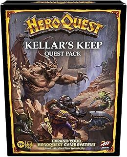 Avalon Hill HeroQuest Kellar's Keep Expansion, Ages 14 and Up 2-5 Players, Requires HeroQuest Game System to Play