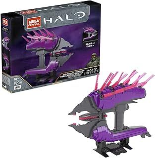 Mega Construx Halo Covenant Needler Collector Halo Infinite Construction Set, Building Toys for Kids, HDC30