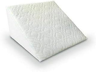 Wedge Pillow Acid Reflux Pain Support, Reduce Neck and Back Pain, Help in Snoring and Respiratory Problems - Quilted Removable Zip Cover, Foam