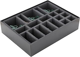 Feldherr foam set + Organizer compatible with HeroQuest (2021): Kellar's Keep - board game box