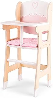 New Classic Toys 10775 Wooden Doll Chair with Pillow, Medium