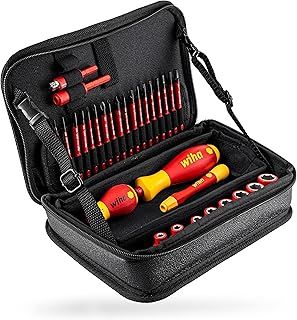 Wiha 7209NK-2002 slimVario Set, Red Yellow, 32 TLG, (43465)