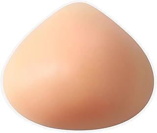 ELMIKA Silicone Breast Form Mastectomy Prosthesis Triangle Bra Enhancer Insert Pad One Piece