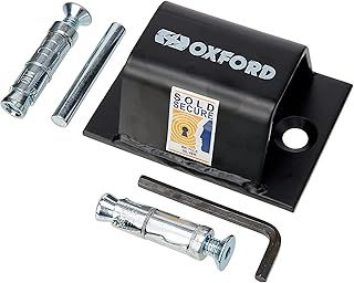 Oxford Unisex Adult 10 Ground Anchor for Floors and Walls, Black