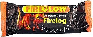 FIREGLOW The Instant Lighting Firelog 700g Burns for up to 90 Minutes (15 x Logs)