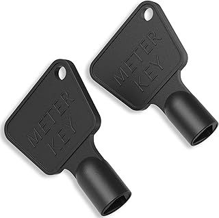 Meter Key, Black, ONE