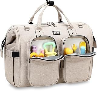 Pomelo Best Baby Changing Bag with Pram Clips and Changing Mat