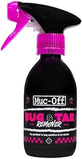 Muc Off Bug & Tar Remover, 250ml - Biodegradable Motorcycle Cleaning Spray for Stubborn Grime and Insect Residue - Powerful Motorbike Cleaner and Car Spray