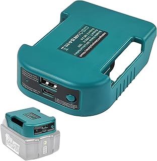 Milwaukee 18V USB Battery Charger & Adapter with USB & Type-C PD Charging Stand