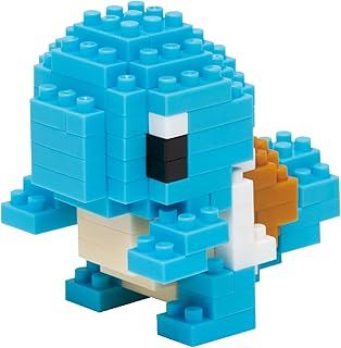 Nanoblock NBPM004 Pokemon Squirtle, Blue