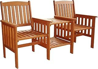 Kingfisher FSLOVE Hardwood Love Seat - Wood