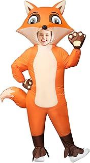 Inflatable Fox Costume Adult Kids Halloween Blow Up Fox Costumes Animals Fancy Dress Women Girls Cartoon Cosplay Party