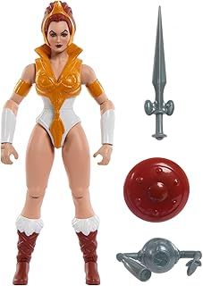 Masters of the Universe Origins Toy, Teela Cartoon Collection Action Figure, 5.5-inch MOTU Heroine, Accessories & Mini-Comic, HYD27
