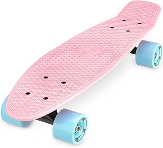 Xootz Kid's Retro Plastic Complete Cruiser Skateboard