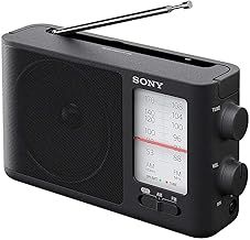 Sony ICF506 Analog Tuning Portable FM/AM Radio with Battery/AC Power