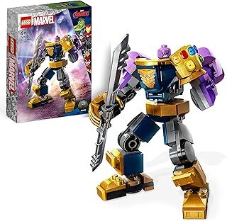 LEGO 76242 Marvel Thanos Mech Armour, Avengers Action Figure Set, Building Toy with Infinity Gauntlet & Stones, Collectable Super Hero Gift for Boys and Girls Aged 6 Plus