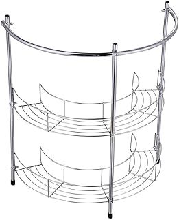 Pilot Imports Under Basin Chrome Bathroom 2 Tier Sink Storage Rack Unit Shelf & Towel Rail (UNDER SINK RACK)