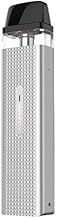 VAPORESSO XROS Mini Pod Kit, 2ml Cartridge capacity, No Nicotine, E-Cigarettes, Magnetic Pod Connection, Zinc-Alloy Chassis Construction, Diamond Texture Design, (SILVER)