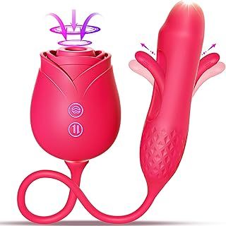 Sucking Vibrator Sex Toys for Woman, Hollow High-Speed Flapping Big Vibrators with 10 Suction & Flapping Adult Sex Toy, Suction Toy for Female Nipple Clitoral Stimulator, Lolitree Toys4couples Women