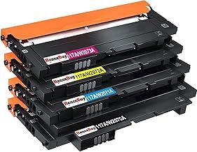 117A Compatible for HP 117A Toner Cartridges Replacement for Color Laser MFP 179fwg 178nwg 179fnw 178nw 150a 150nw 179 178 150 W2070A W2071A W2072A W2073A Ink (Black Cyan Yellow Magenta)
