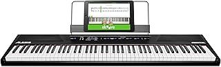 Alesis Recital 88 Key Digital Piano Keyboard for Beginners with Semi Weighted Keys, Built-In Speakers and Piano Lessons