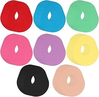 48pcs Sensor Covers for Dexcom G7, Waterproof Breathable Adhesive Patches Glucose Monitor overpatch Sensor Stickers Protector Accessories Easy to Stick and Peel Compatible with Dexcom G7(Colorful)