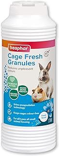 Beaphar | Cage Fresh Granules | For Animal Cages & Hutches | Absorbs Odours | Keeps Cages Fresher for Longer | Uses Probiotics to Trap and Destroy Smells | Fresh Scent | 600g