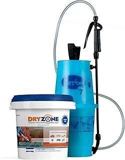 5L Dryzone Damp Proofing Injection Cream (DPC) + 5L Dryzone Pump for The Treatment of Rising Damp