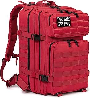 QT&QY 45L Military Tactical Backpacks Molle Army Assault Pack 3 Day Bug Out Bag Hiking Treeking Camouflage Hunting Rucksack