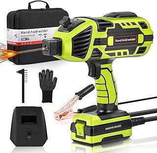 Bonvoisin Handheld ARC Welding Machine, IGBT Inverter, 6 Variable Current Adjustment, 3/32"-1/8" Welder Rods, for Metal Standing Stick (GB)