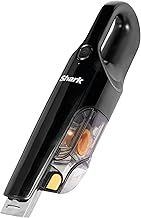 Shark Handheld Cordless Vacuum Cleaner with Pet Tool, Crevice Tool & Dusting Brush, 80 W, 0.45 liters, 10 Minute Run-Time, Washable Filter, Black & Yellow, CH950UKT