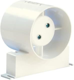 Manrose ID100S Shower In-Line Duct Fan with Bracket 100mm (Standard Model - NO TIMER)